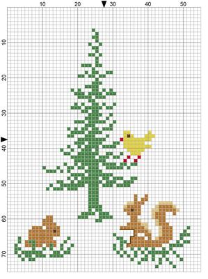 patroon-boom-dieren-modern
